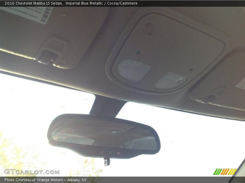 Imperial Blue Metallic / Cocoa/Cashmere 2010 Chevrolet Malibu LS Sedan