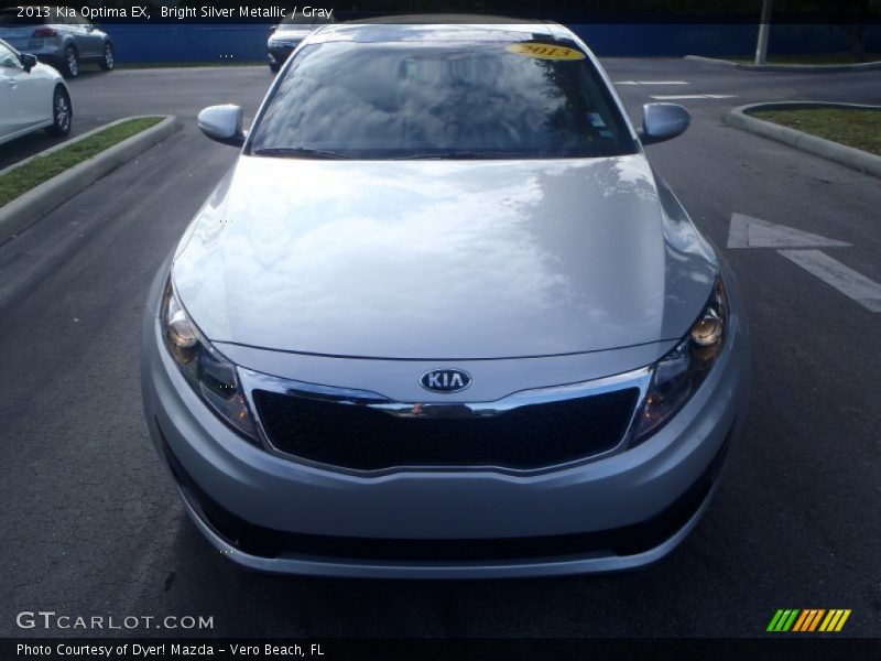 Bright Silver Metallic / Gray 2013 Kia Optima EX