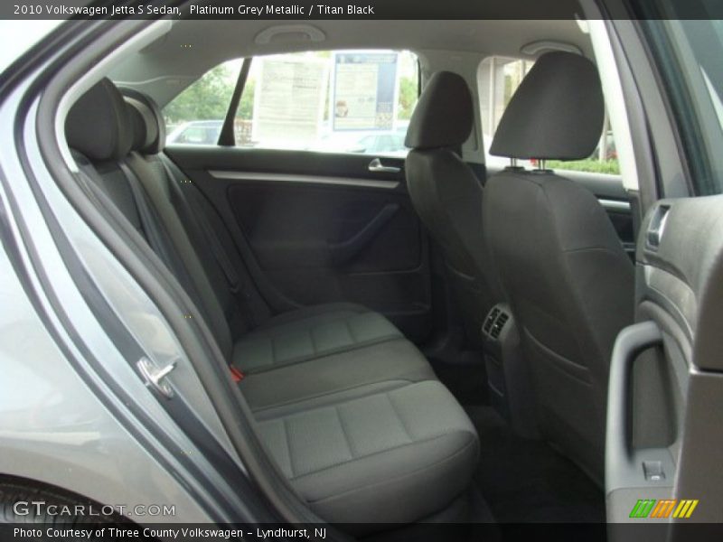 Platinum Grey Metallic / Titan Black 2010 Volkswagen Jetta S Sedan
