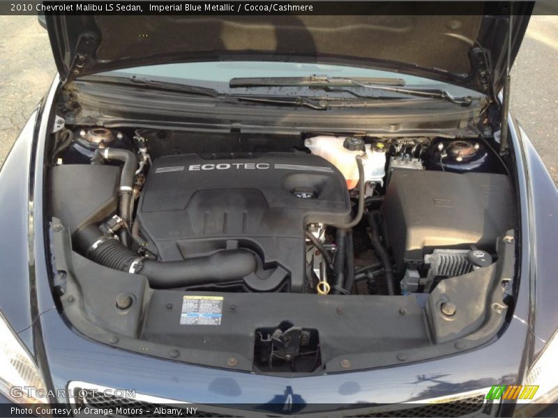 Imperial Blue Metallic / Cocoa/Cashmere 2010 Chevrolet Malibu LS Sedan