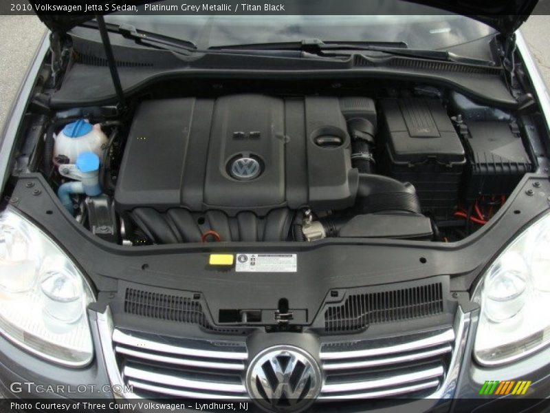Platinum Grey Metallic / Titan Black 2010 Volkswagen Jetta S Sedan