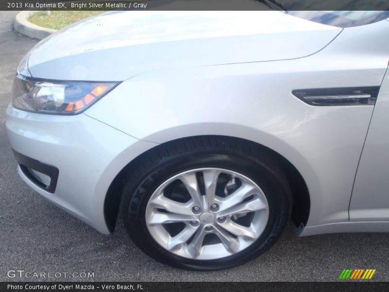 Bright Silver Metallic / Gray 2013 Kia Optima EX