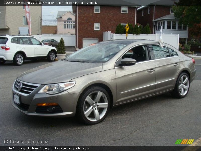 Light Brown Metallic / Black 2009 Volkswagen CC VR6 4Motion