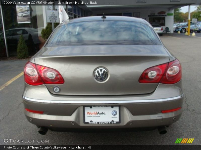 Light Brown Metallic / Black 2009 Volkswagen CC VR6 4Motion