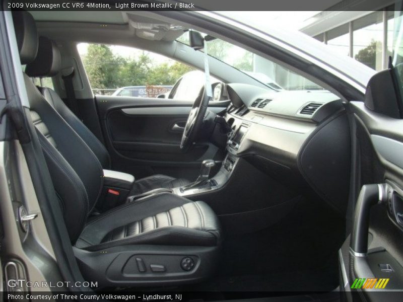 Light Brown Metallic / Black 2009 Volkswagen CC VR6 4Motion