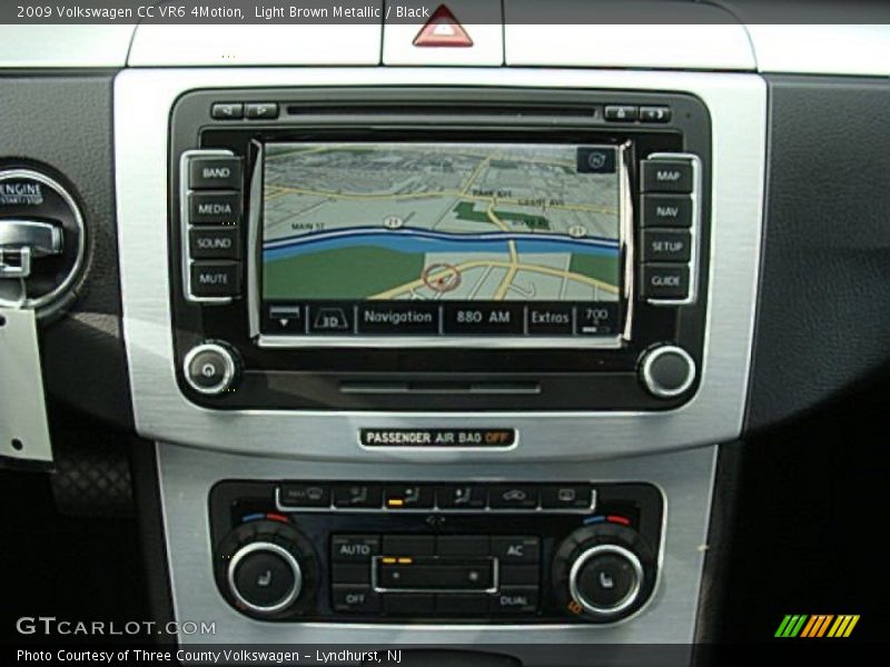 Light Brown Metallic / Black 2009 Volkswagen CC VR6 4Motion