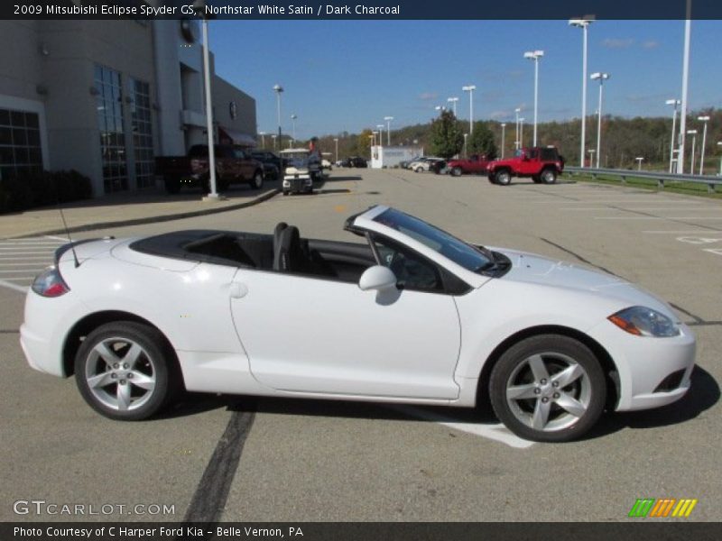  2009 Eclipse Spyder GS Northstar White Satin