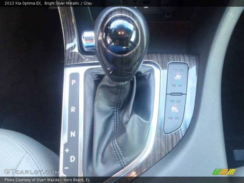 Bright Silver Metallic / Gray 2013 Kia Optima EX