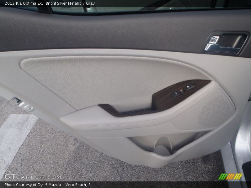 Bright Silver Metallic / Gray 2013 Kia Optima EX
