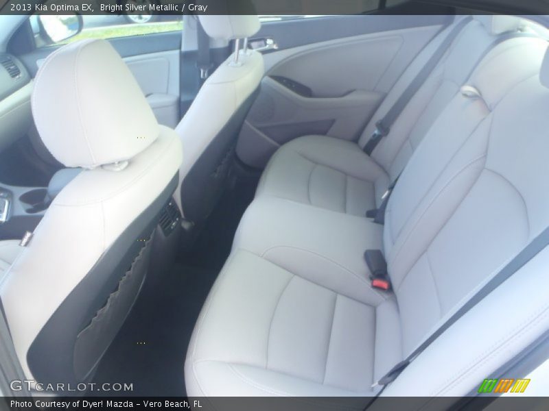 Bright Silver Metallic / Gray 2013 Kia Optima EX
