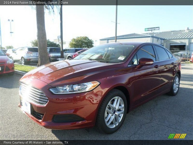 Sunset / Dune 2014 Ford Fusion SE EcoBoost