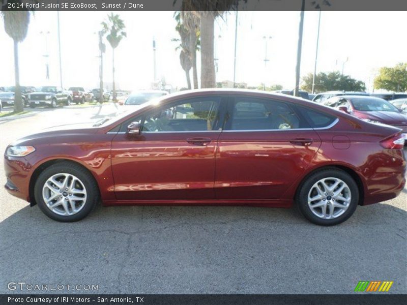 Sunset / Dune 2014 Ford Fusion SE EcoBoost