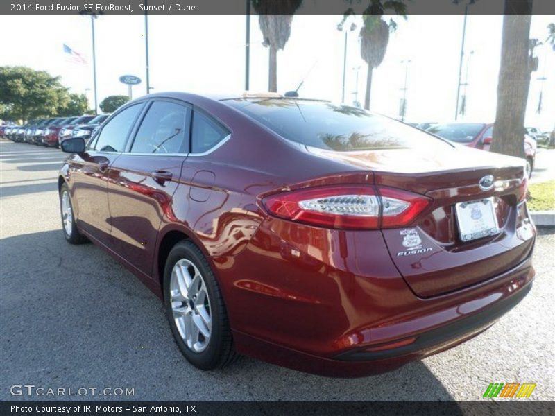 Sunset / Dune 2014 Ford Fusion SE EcoBoost