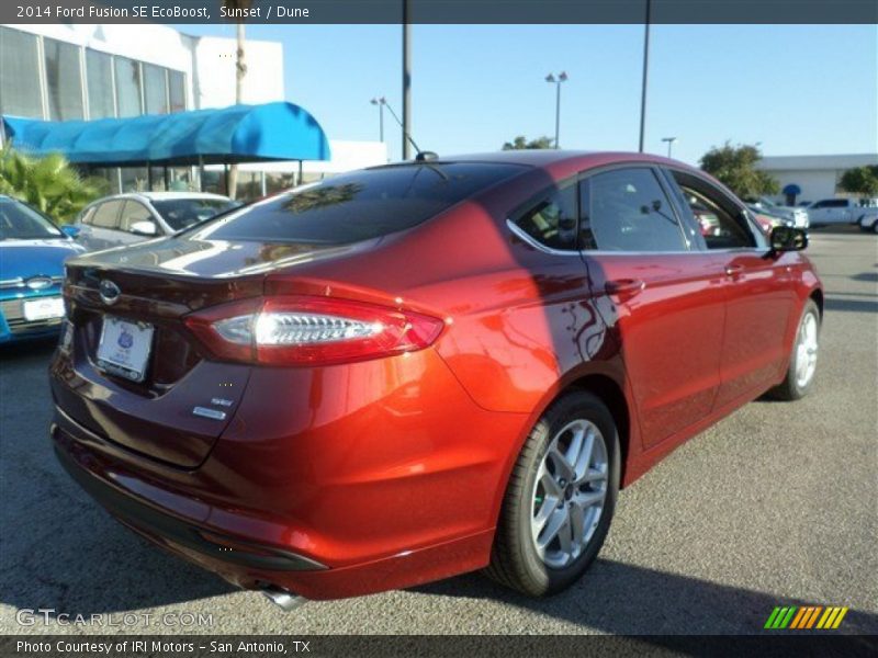 Sunset / Dune 2014 Ford Fusion SE EcoBoost