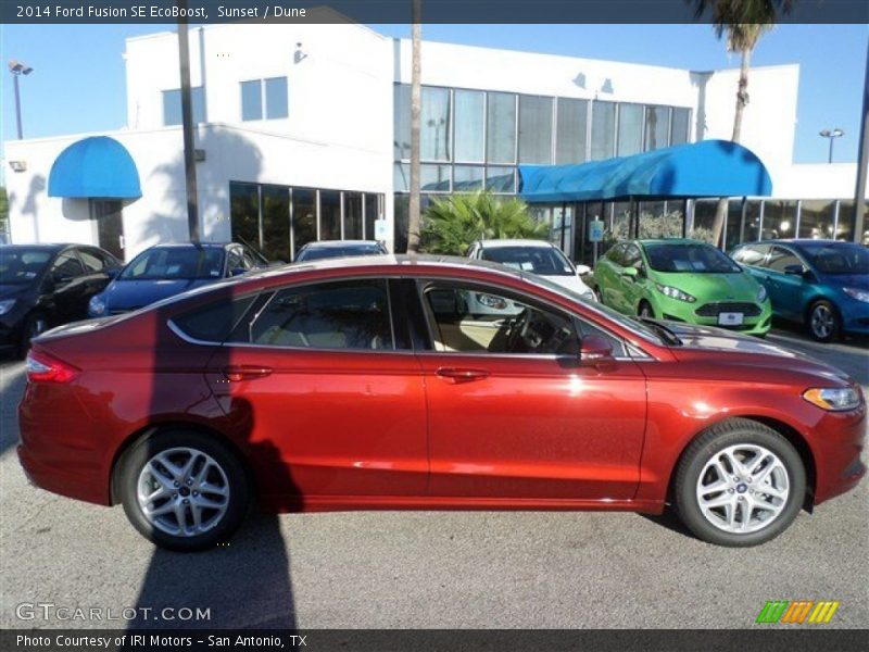 Sunset / Dune 2014 Ford Fusion SE EcoBoost