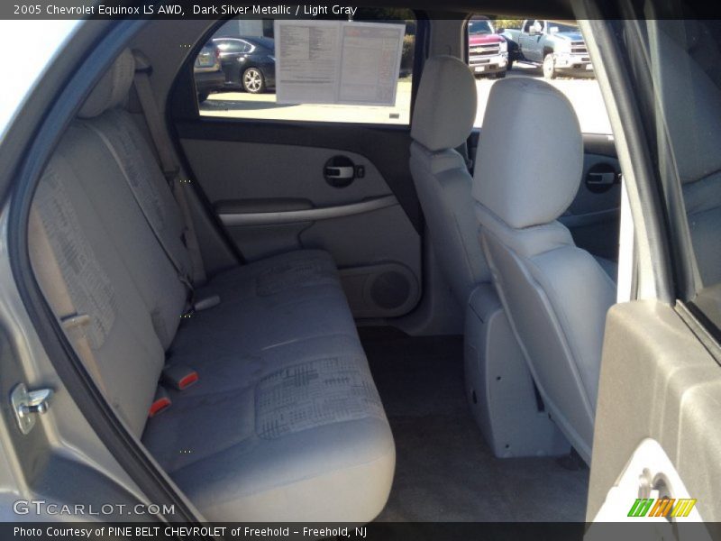 Dark Silver Metallic / Light Gray 2005 Chevrolet Equinox LS AWD