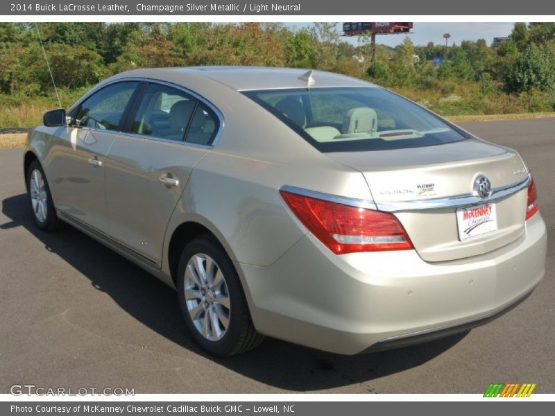 Champagne Silver Metallic / Light Neutral 2014 Buick LaCrosse Leather