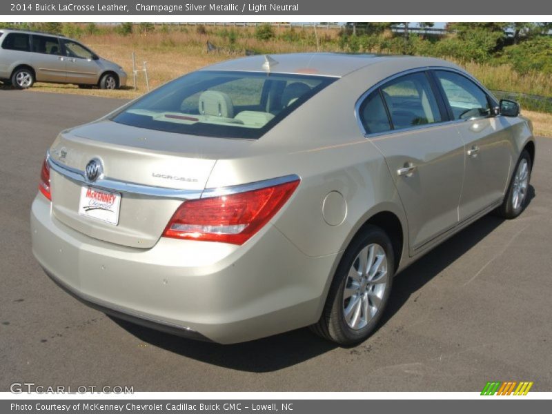 Champagne Silver Metallic / Light Neutral 2014 Buick LaCrosse Leather