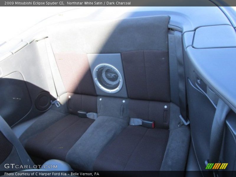 Northstar White Satin / Dark Charcoal 2009 Mitsubishi Eclipse Spyder GS