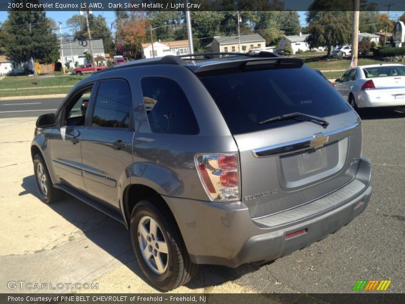 Dark Silver Metallic / Light Gray 2005 Chevrolet Equinox LS AWD