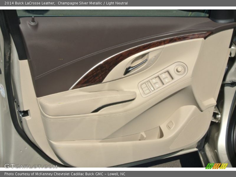 Champagne Silver Metallic / Light Neutral 2014 Buick LaCrosse Leather