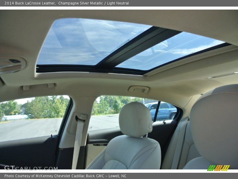 Champagne Silver Metallic / Light Neutral 2014 Buick LaCrosse Leather