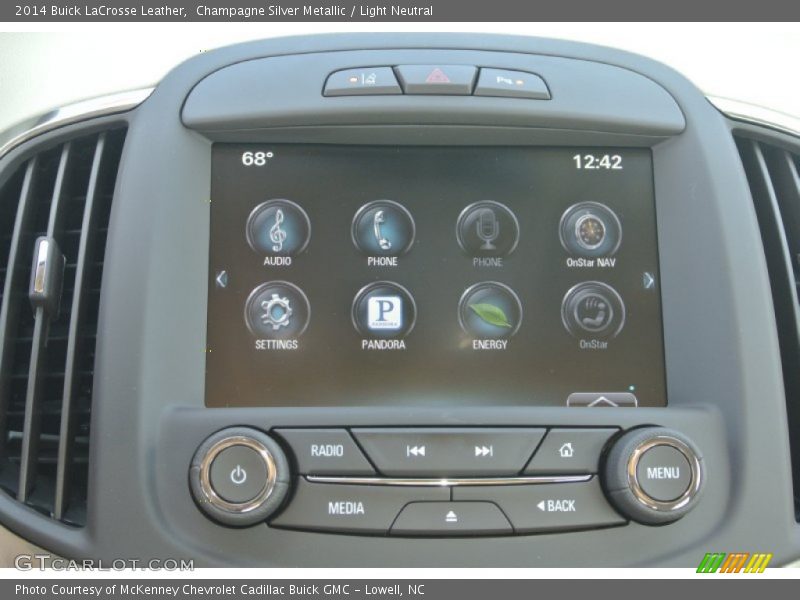 Champagne Silver Metallic / Light Neutral 2014 Buick LaCrosse Leather