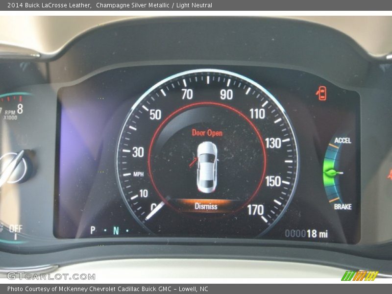 Champagne Silver Metallic / Light Neutral 2014 Buick LaCrosse Leather