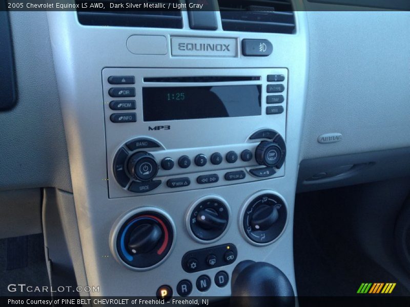 Dark Silver Metallic / Light Gray 2005 Chevrolet Equinox LS AWD