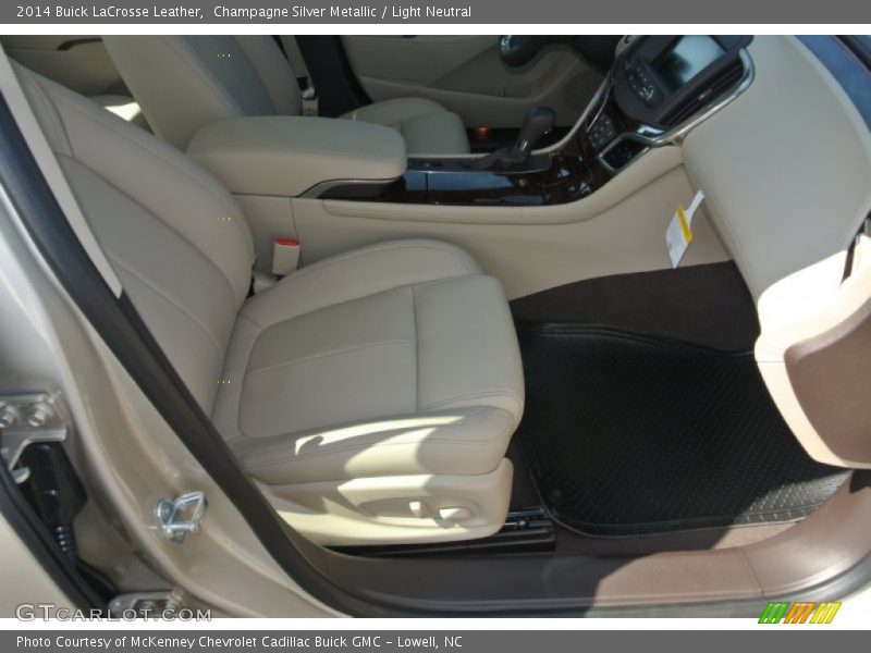 Champagne Silver Metallic / Light Neutral 2014 Buick LaCrosse Leather