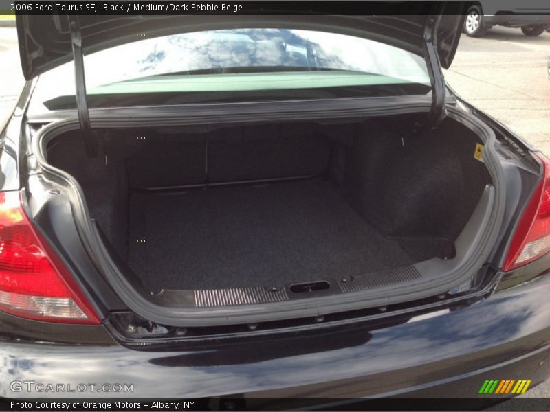 Black / Medium/Dark Pebble Beige 2006 Ford Taurus SE