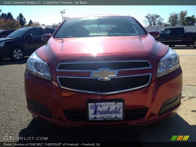 Crystal Red Tintcoat / Jet Black 2013 Chevrolet Malibu LT