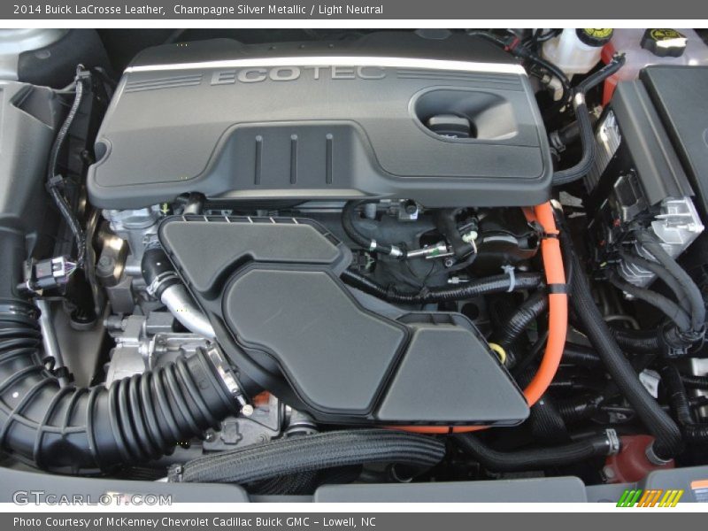  2014 LaCrosse Leather Engine - 2.4 Liter ECOTEC DI DOHC 16-Valve VVT 4 Cylinder Gasoline/eAssist Electric Motor