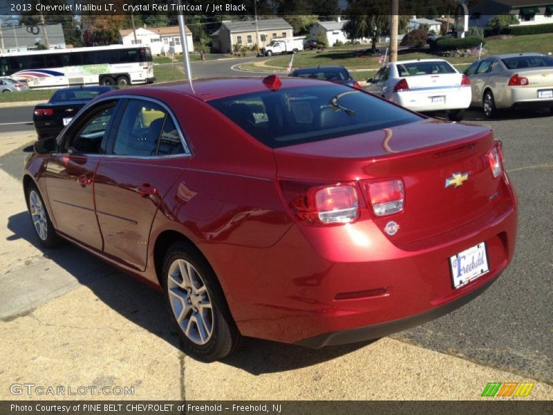 Crystal Red Tintcoat / Jet Black 2013 Chevrolet Malibu LT
