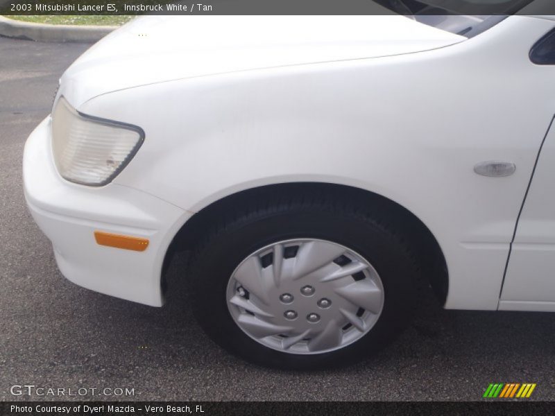 Innsbruck White / Tan 2003 Mitsubishi Lancer ES