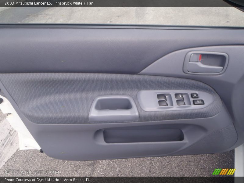 Innsbruck White / Tan 2003 Mitsubishi Lancer ES