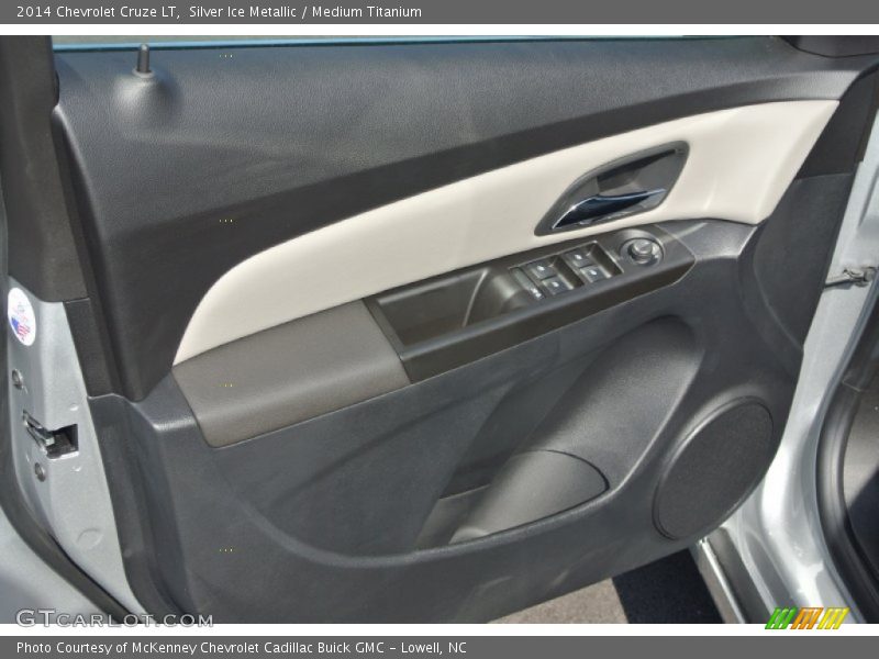 Silver Ice Metallic / Medium Titanium 2014 Chevrolet Cruze LT