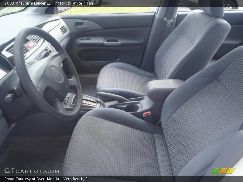 Innsbruck White / Tan 2003 Mitsubishi Lancer ES
