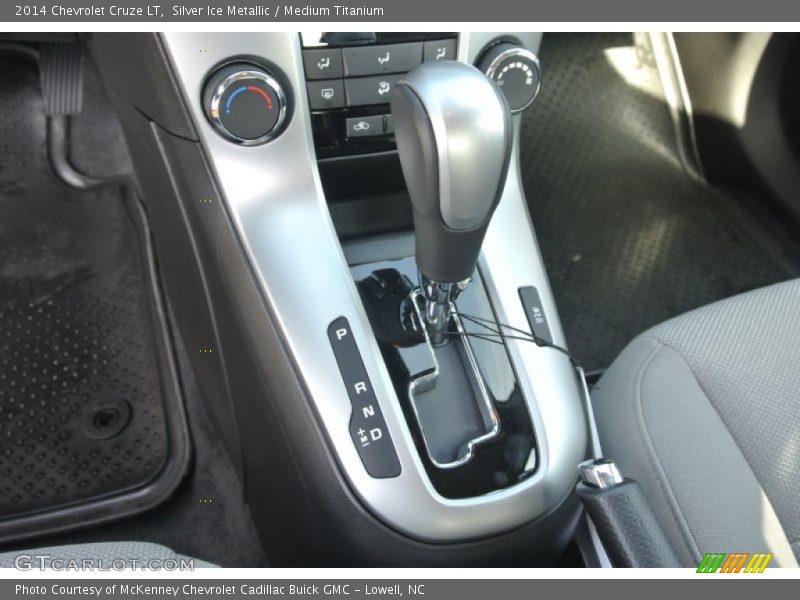 Silver Ice Metallic / Medium Titanium 2014 Chevrolet Cruze LT