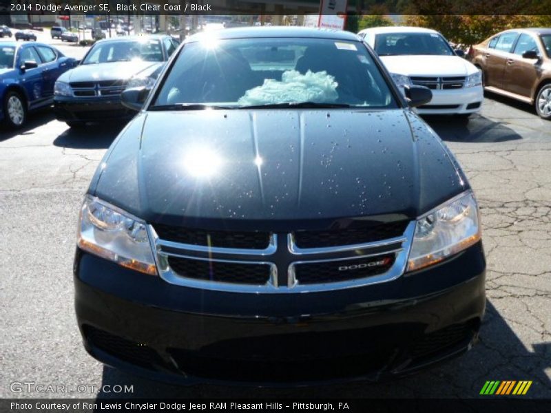 Black Clear Coat / Black 2014 Dodge Avenger SE
