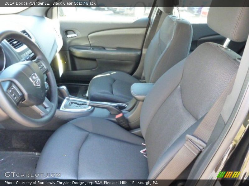 Black Clear Coat / Black 2014 Dodge Avenger SE