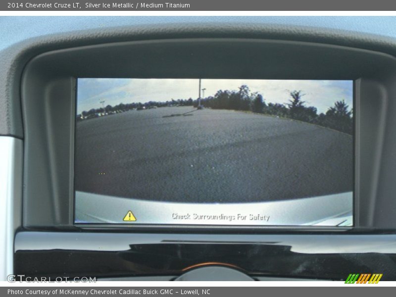 Silver Ice Metallic / Medium Titanium 2014 Chevrolet Cruze LT