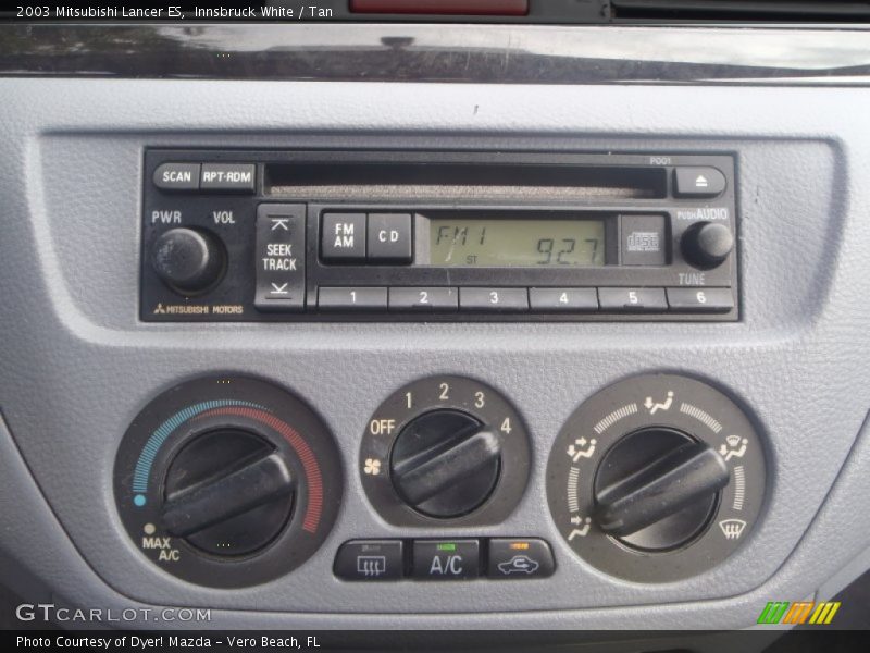 Innsbruck White / Tan 2003 Mitsubishi Lancer ES