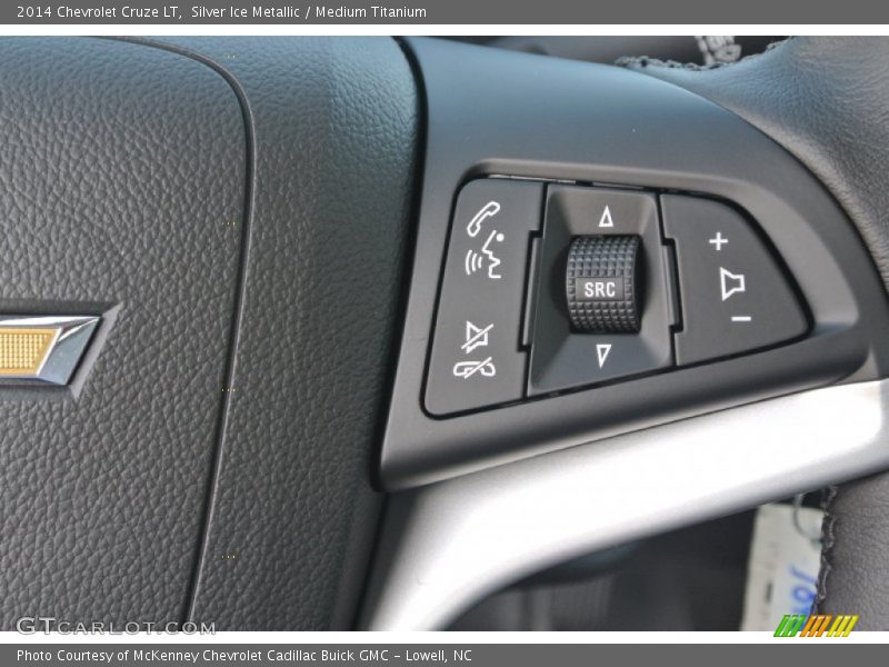 Silver Ice Metallic / Medium Titanium 2014 Chevrolet Cruze LT