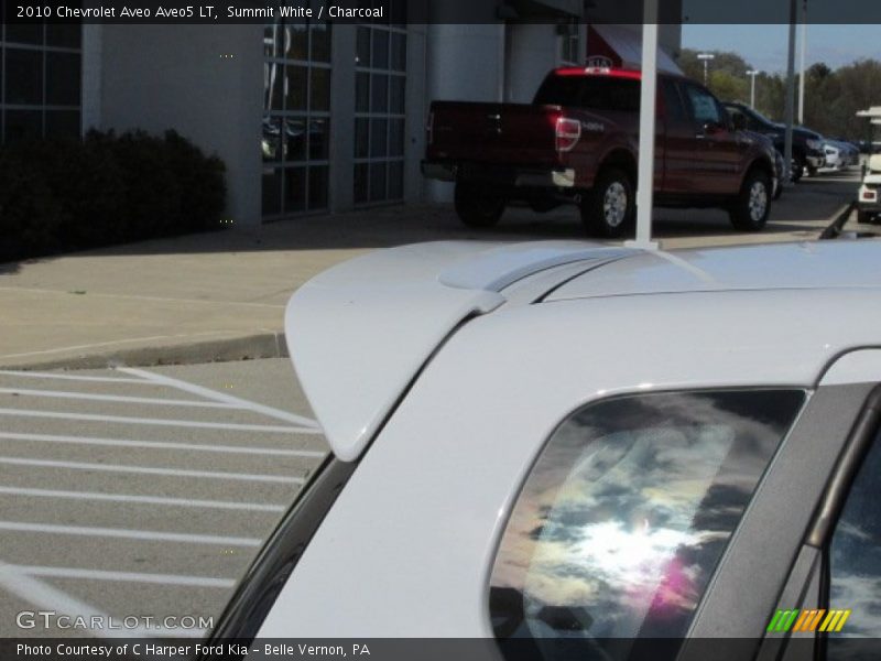 Summit White / Charcoal 2010 Chevrolet Aveo Aveo5 LT