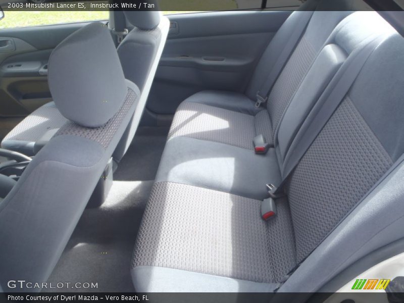 Innsbruck White / Tan 2003 Mitsubishi Lancer ES