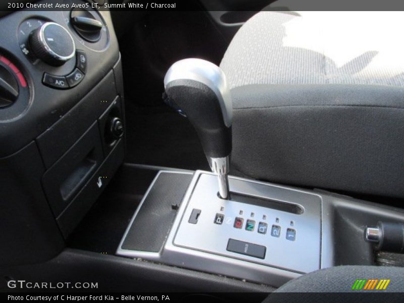 Summit White / Charcoal 2010 Chevrolet Aveo Aveo5 LT