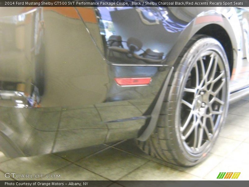 Black / Shelby Charcoal Black/Red Accents Recaro Sport Seats 2014 Ford Mustang Shelby GT500 SVT Performance Package Coupe