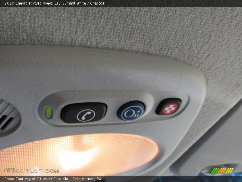 Summit White / Charcoal 2010 Chevrolet Aveo Aveo5 LT