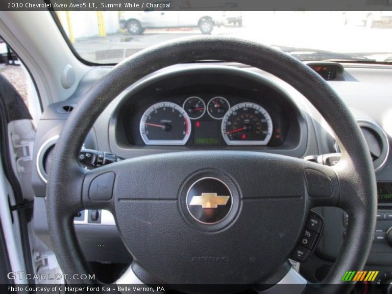 Summit White / Charcoal 2010 Chevrolet Aveo Aveo5 LT